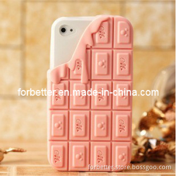 Silicone Chocolate Case (for iPhone4-007)